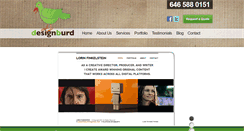 Desktop Screenshot of designburd.com