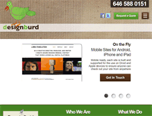 Tablet Screenshot of designburd.com